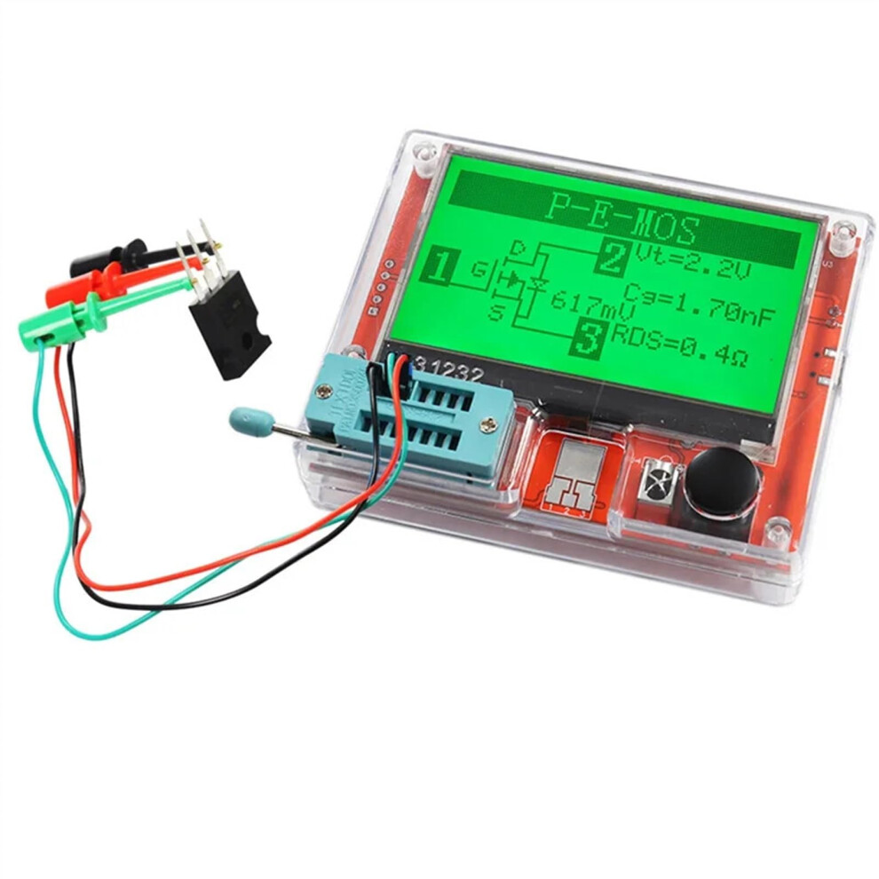 Lcr-T10h Transistor Tester Multimeter With Tft Display For Diode Pnp Npn Mos Capacitor Resistor Testing 6947110398518