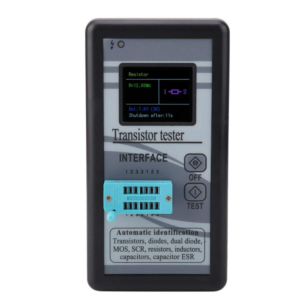 Digital Transistor Tester Meter M328, Lcd Display, 0.5Î© To 50Mî© Range, Auto Shutdown, Multifunctional Electronic Testing Tool 6038364515469