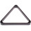 Triangle Ball Rack - Durable Black Plastic Pool Table Triangle, Drop Resistant, Fits Standard Size Balls 4