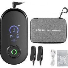 Nerve Stimulation Device with Ear Clips,sleep Aids for Adults,calm Carry Device for Insomnia Sleep with 3 Modes 9-level Adjustment