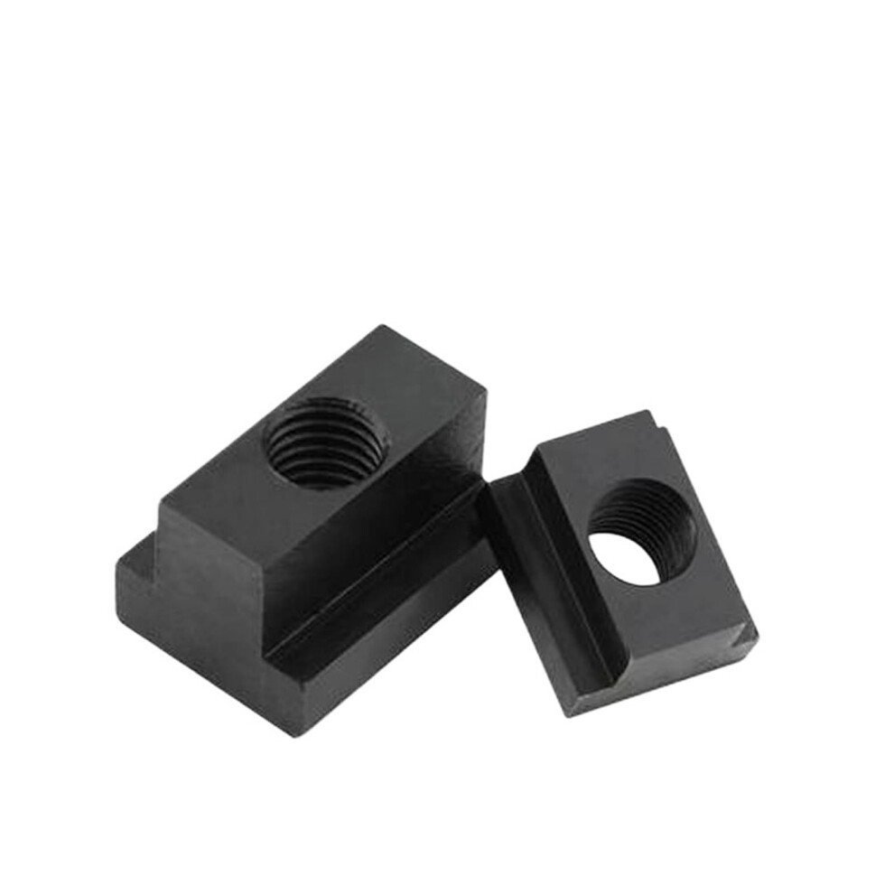 T Slot Nuts M12 5Pcs Black Oxide Finish Grade 8.8 Carbon Steel T-Nuts For M5 M6 M8 M10 M14 T-Slot Applications 6038364516398