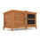 4ft Chartwell Single Rabbit Guinea Pig Hutch 2