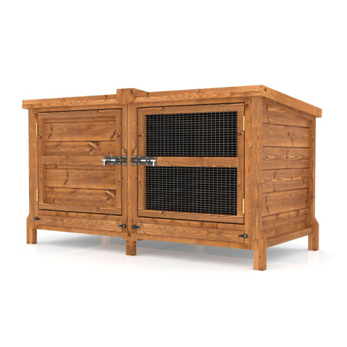 4ft Chartwell Single Rabbit Guinea Pig Hutch 2