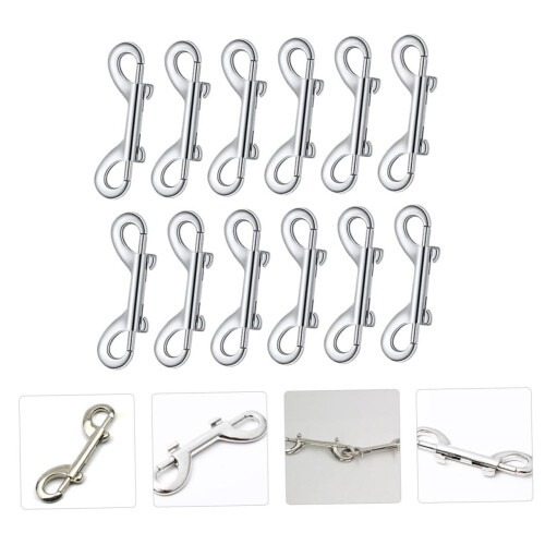 Practical Double Ended Hooks for Dog Leash, Durable Snap Hook Trigger Clip, Lightweight and Portable Design 1