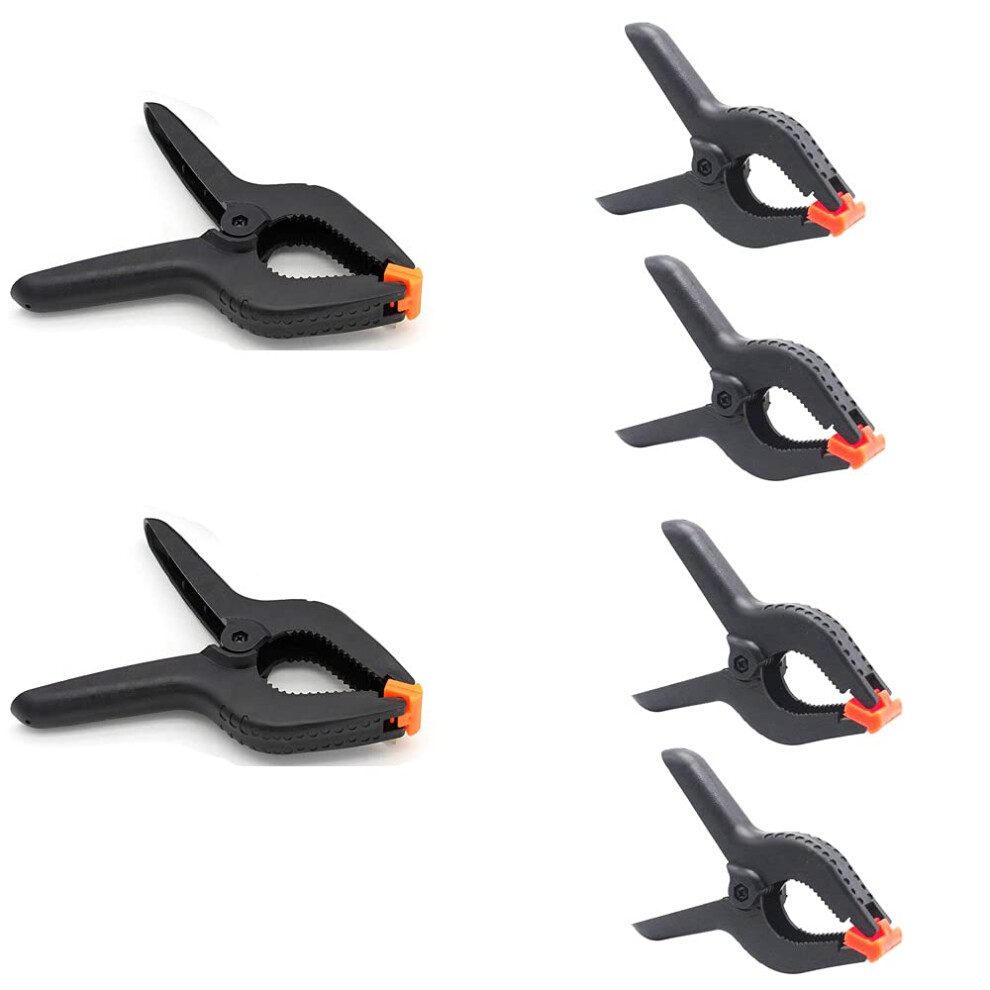 Large Spring Clamps Set Heavy Duty 12 Inch For Woodworking And Photography Studio Backdrops, Durable Plastic Construction 6038364517258