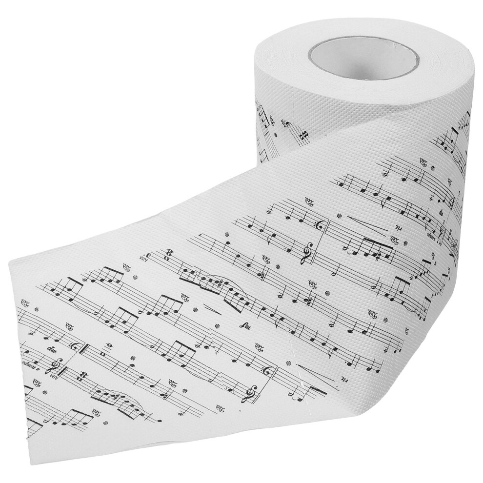 1 Muzieknoot Toiletpapier Keukenpapier Servet-image