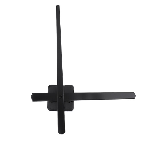 1Set High Torque Black Clock Movement Replacement with Long Shaft 2