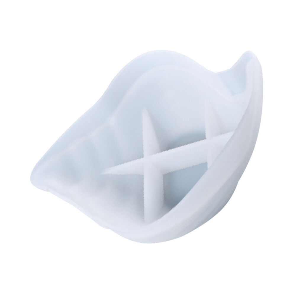 1 St Schelpplaat Mal Fruitschaal Kind Huishoudelijk Wit-image