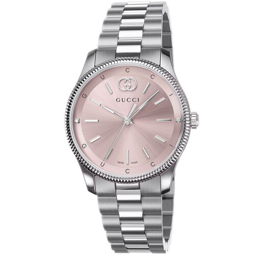 GUCCI Gucci YA1265061 G-Timeless Lyserød urskive Damesur
