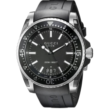 Gucci YA136204 dykkerur sort herreur