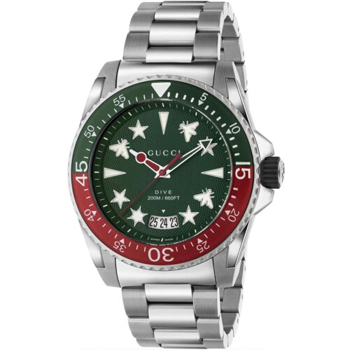 GUCCI Gucci YA136222 Dive herrklocka 45 mm