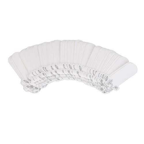 100pcs Perfume Test Strips White Disposable Sniff