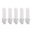 100pcs Perfume Test Strips White Disposable Sniff 10