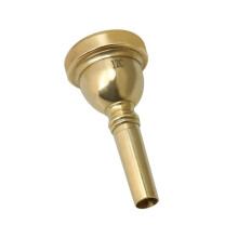 Saxophone Parts 12C Alto Trombone Mouthpiece Copper Alloy Gold Silver Plated Durable Stylish Accessories Silver Color