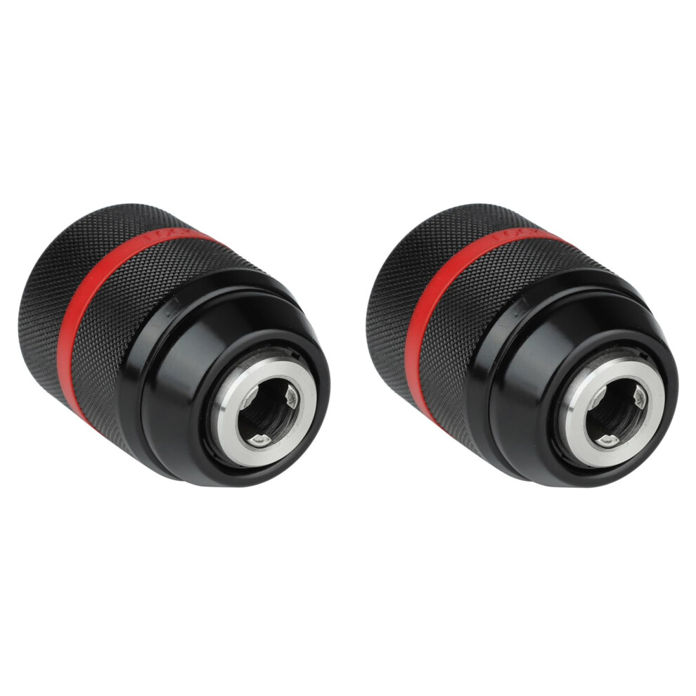 Keyless Hand Drill Chuck 2Pcs Self Tightening 1/2-20Unf 213Mm Durable Drill Bit Holder For Multiple Applications 6447073892394