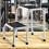 KADAX Hocker Plattform Treppe Massive Metallleiter mit Stufe 150 kg 8