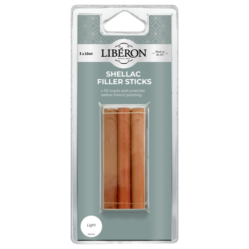 Liberon 014270 Shellac Fill Stick Light x 3