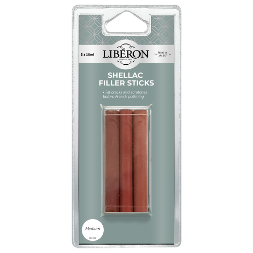Liberon 014271 Shellac Fill Stick Medium x 3