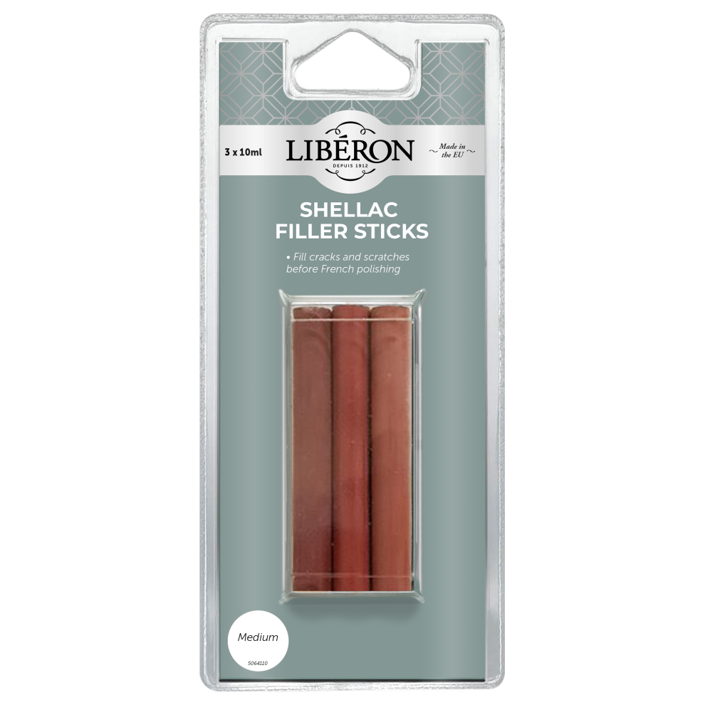 Liberon 014271 Shellac Fill Stick Medium X 3 5022640008494