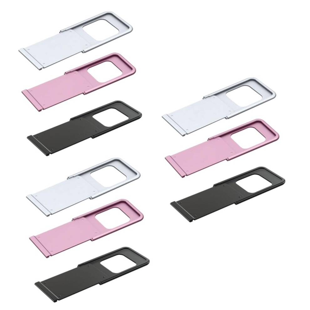 Camera Privacy Sticker For Cellphone Laptop Tablet Webcam Cover 3 Sets Multi-Use Mixed Colors 3Pcs X 3 Size 6447073893742
