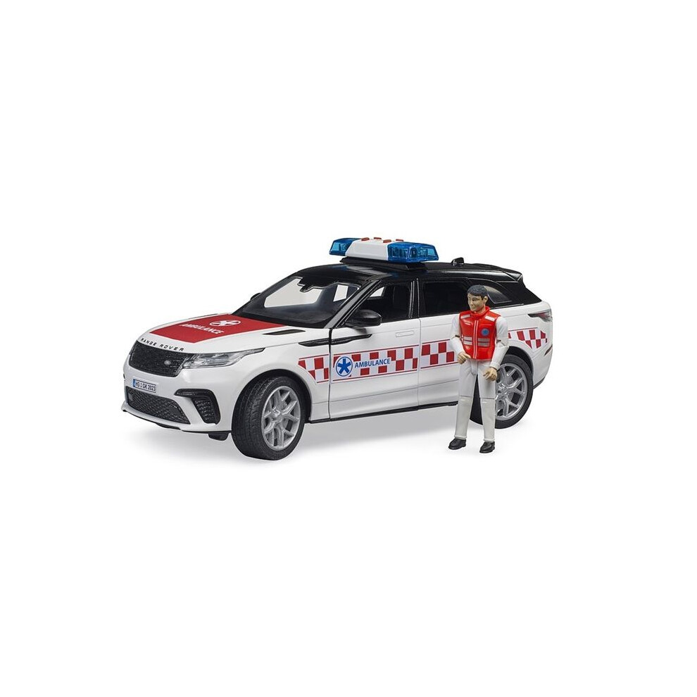 Bruder Range Rover Velar Medical Emergency Vehicle With Driver