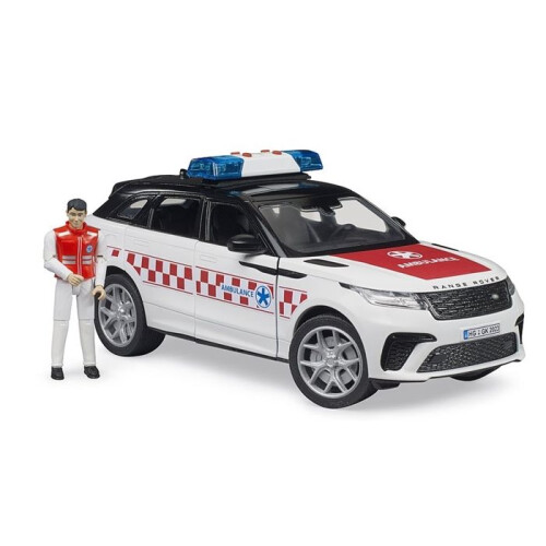 Bruder Range Rover Velar Medical Emergency Vehicle with Driver 1