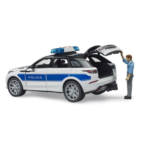 Bruder Range Rover Velar Polizeifahrzeug mit Polizist 2