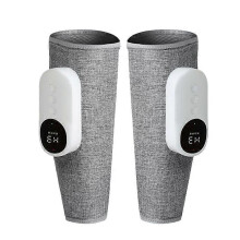 (grey) Leg Massager, Zurafit Heated Leg Massager for Circulation and Pain Relief