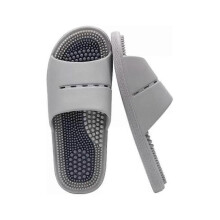(40 to 41, grey) Massage Slippers for Men, Acupressure Reflexology Massage Slippers Sandals