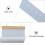 1Pièces Règle Murale Croissance Pin Simple Durable 8