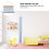 1Pièces Règle Murale Croissance Pin Simple Durable 9