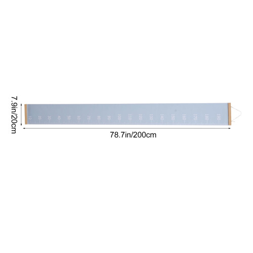 1Pièces Règle Murale Croissance Pin Simple Durable 1