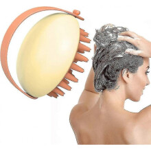 Head Massage Brush. Massage Brush. Made Of Silicone. Soft. Cares for The Scalp
