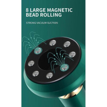 (green, 12 speed bead head) Handheld Cellulite Massager, Body Sculpting Machine, Rechargeable & Cordless