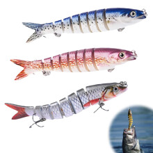 Glide Bait Micro Jointed Swimbait 2025 3D Bionic Swimming Lure for Freshwater and Saltwater Fishing