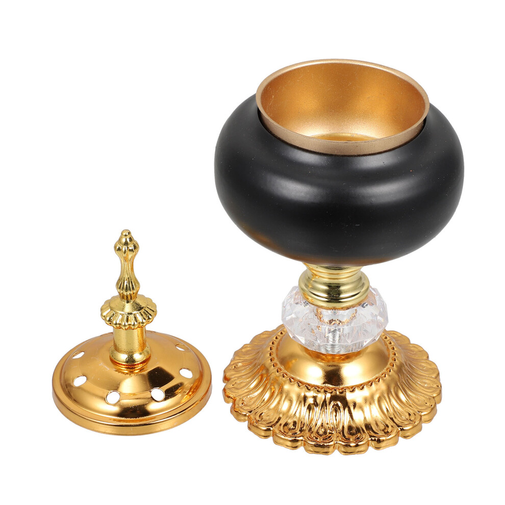 1Pc Hollow Out Iron Wierookbrander Aroma Burner Aroma Fornuis-image