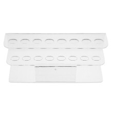 Beauty Salon Acrylic 8 Hole Tweezers Holder For Storage