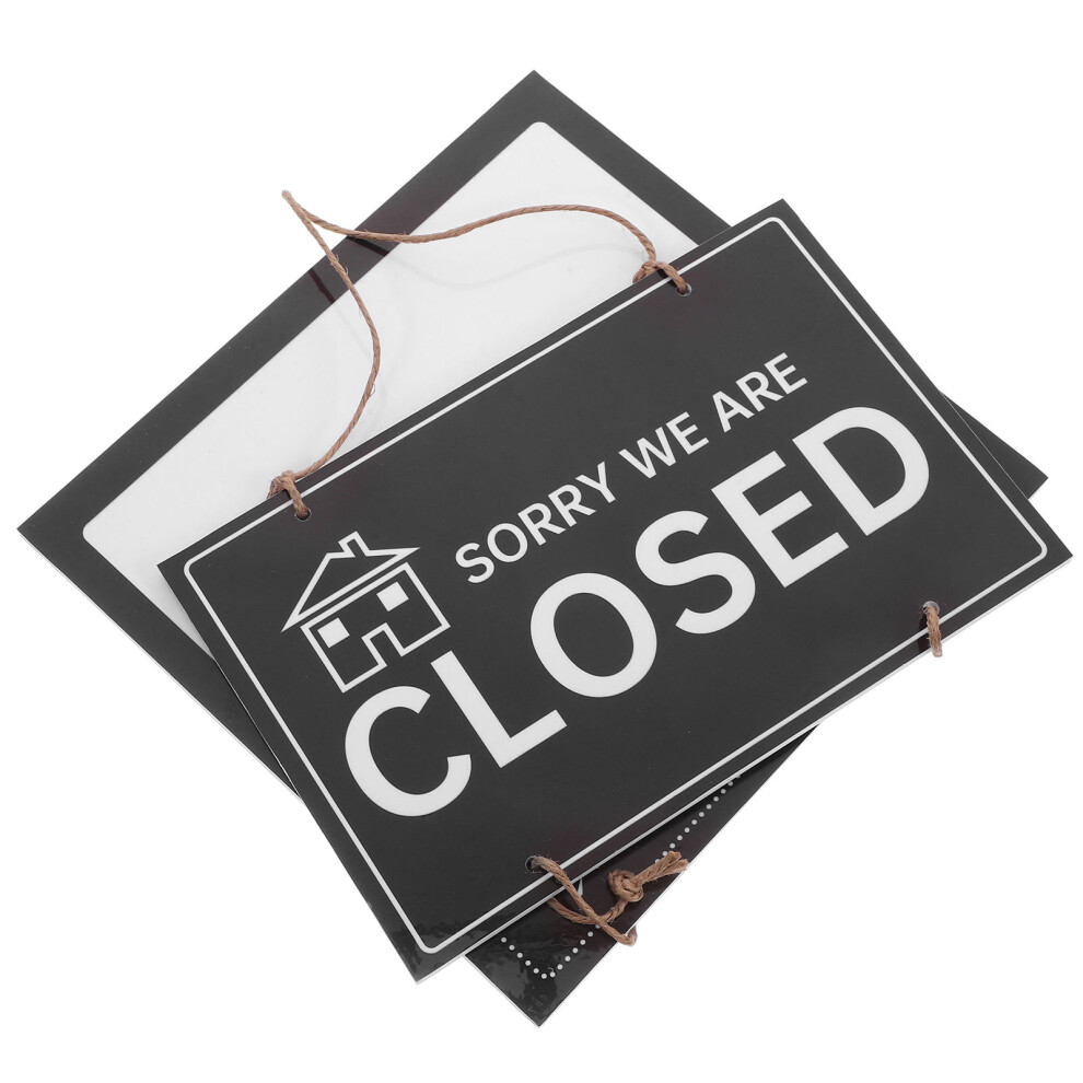 Openingstijden Lijst Bord Wifi Plaquette-image