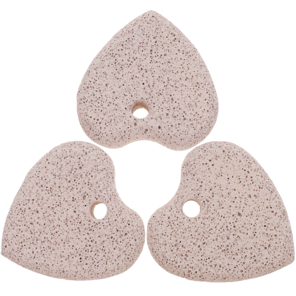 3 Stuks Metalen Voetvijl Pedicurevijl Hartvormig-image