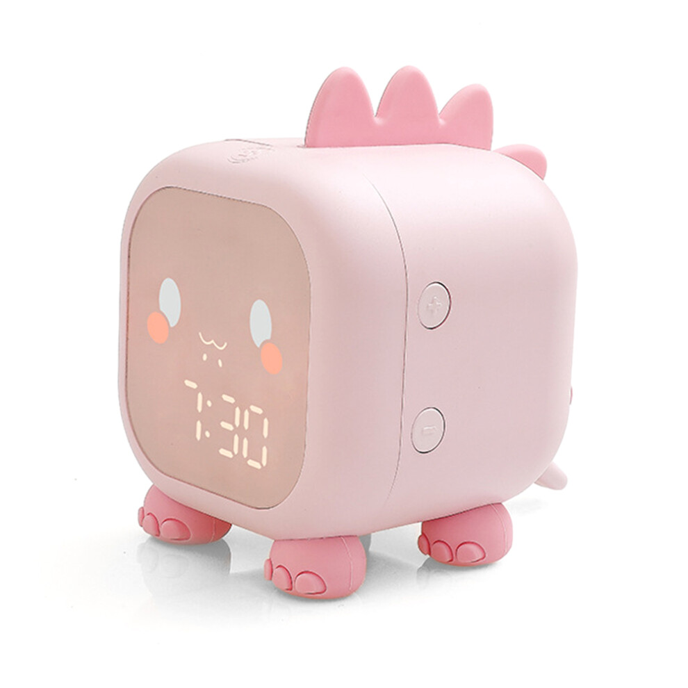 Kids Alarm Clock Cute Dinosaur Digital Alarm Clock Light