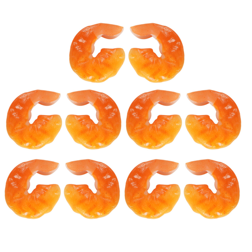 10 Imitatie Garnalen Nep Voedsel Geen Pvc-image