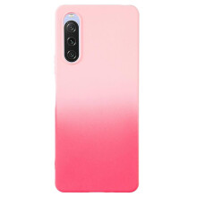 (Style B, Multicolor) For Sony Xperia 10 V Case Soft TPU Anti-Drop Phone Cover Two-Color Gradient