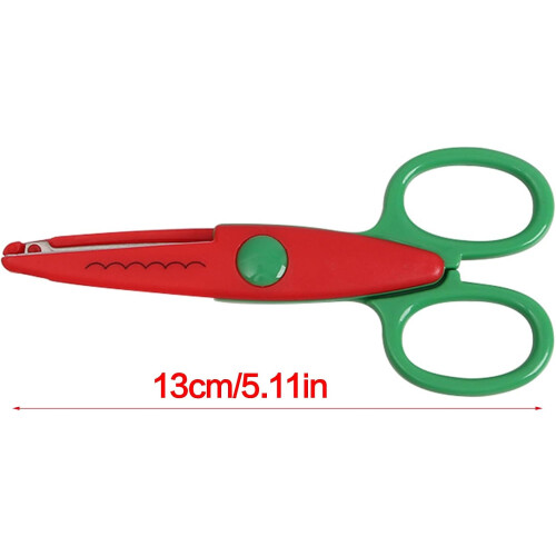 Childrens Scissors with Ergonomic Grip, 6 Pack Small Craft Scissors for Scrapbooking, Card Making, and School Projects 1