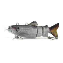 Robotic Swimming Bait 3.54 Inch Electric Fishing Lure Sinking Multi Jointed Swimbait for Bass Perch Pike Trout
