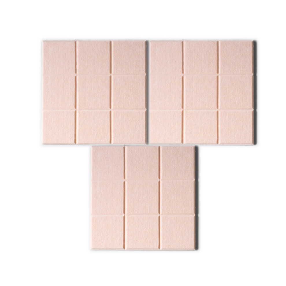 3 Stuks Viltbordtegels Prikbord Voor Wanddecoratie In Huis-image