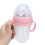 Baby Feeding Bottle Soft Silicone Pacifier Straw 9