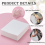 400 Sheets Nail Dust Collector Filter Paper Disposable Pink 6