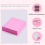 400 Sheets Nail Dust Collector Filter Paper Disposable Pink 7