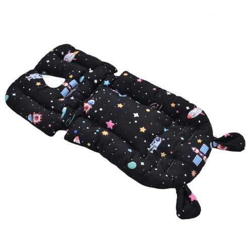 Two Sided Baby Stroller Liner Soft Cute Cartoon 2