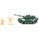 1: 72 Alloy Tank Toy High Simulation Pull Back 2